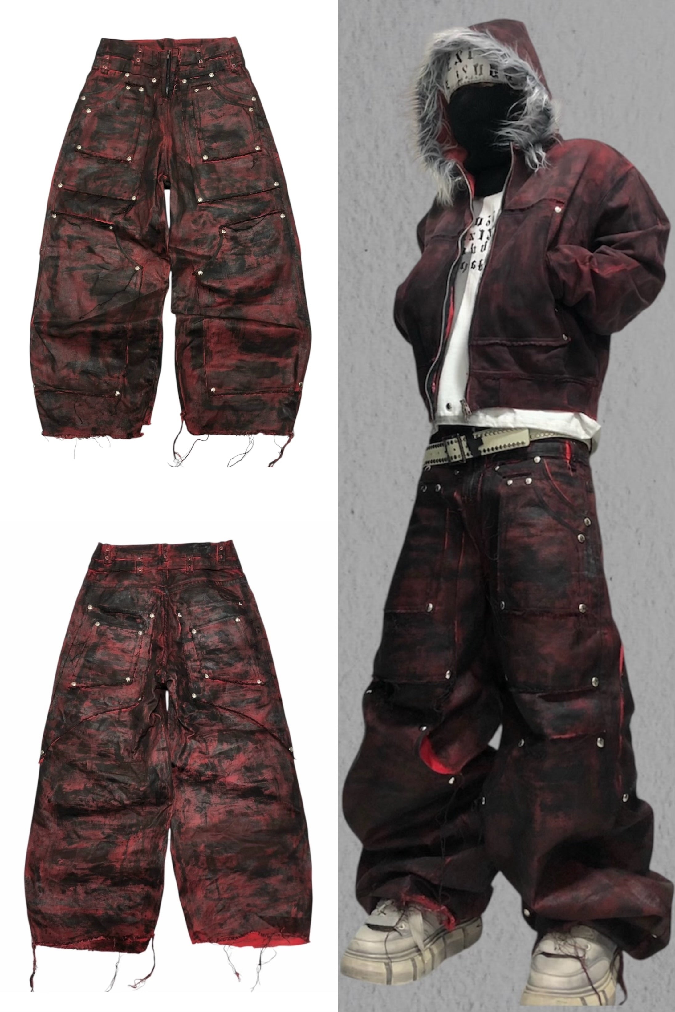 (受注) Vaio denim pants