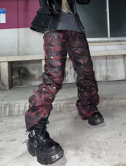 BLOOD STAIN DENIM