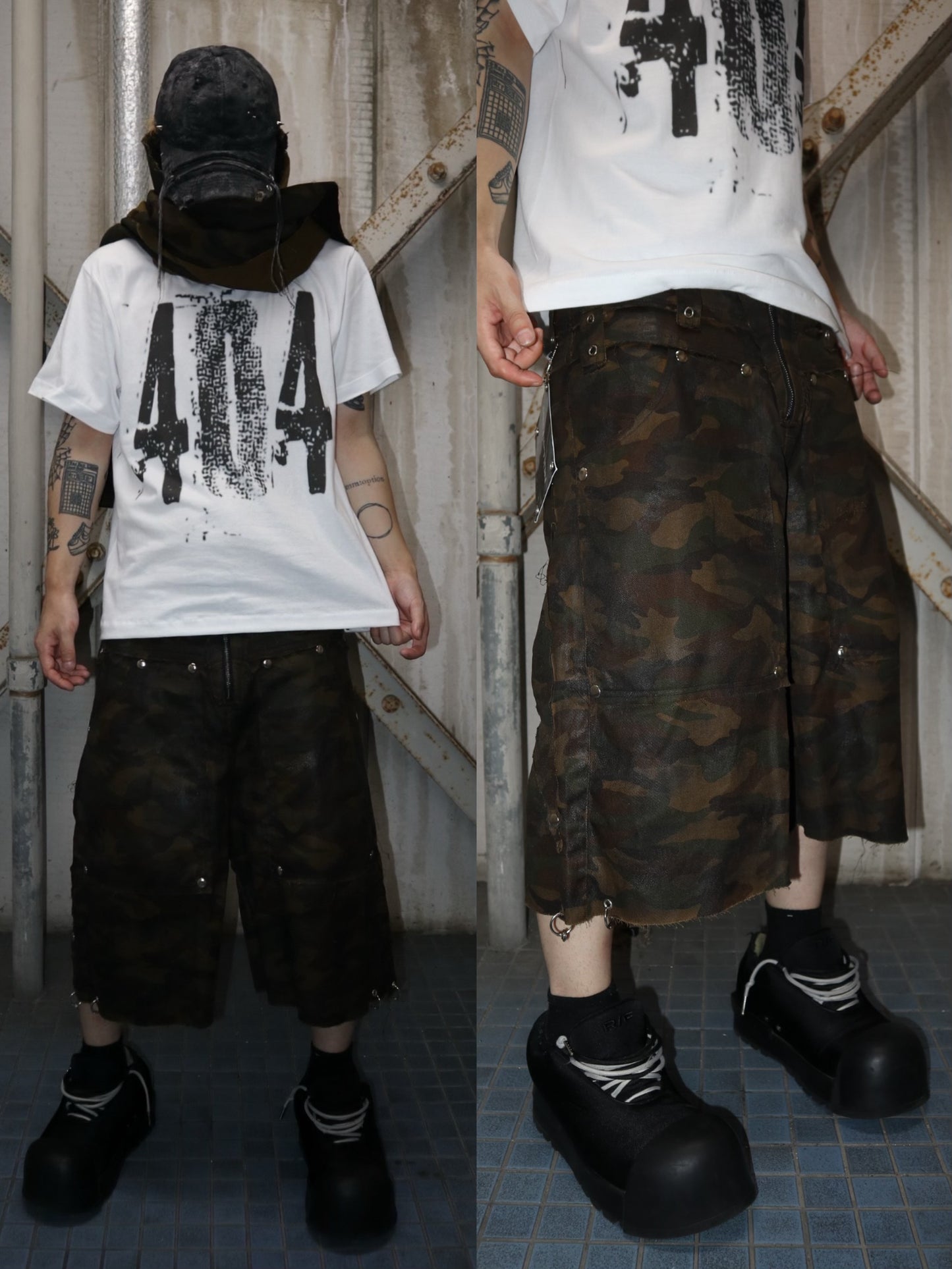 TACTICAL SHELL SHORTS　camouflage