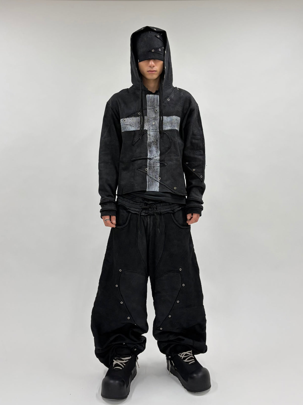 ERODED PANEL SWEAT PANTS