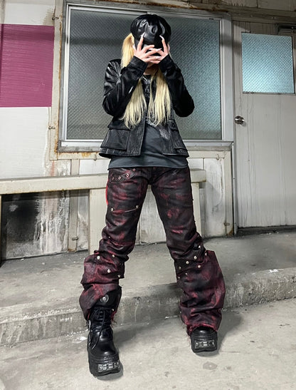 BLOOD STAIN DENIM