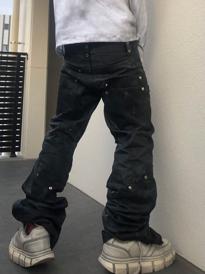 (受注) STRUCTURE PANEL TROUSERS