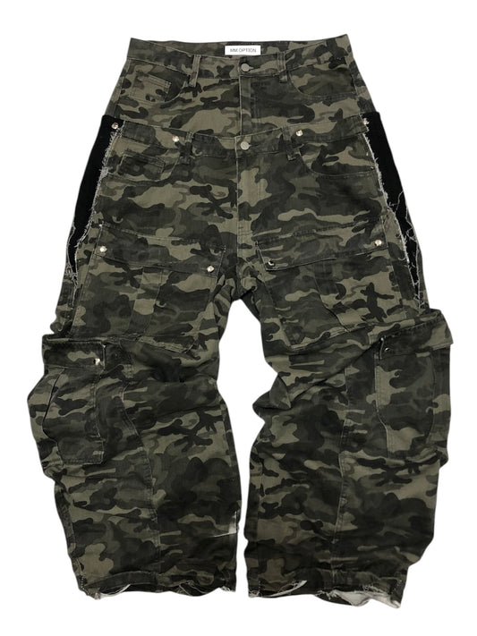 union cargo denim pants