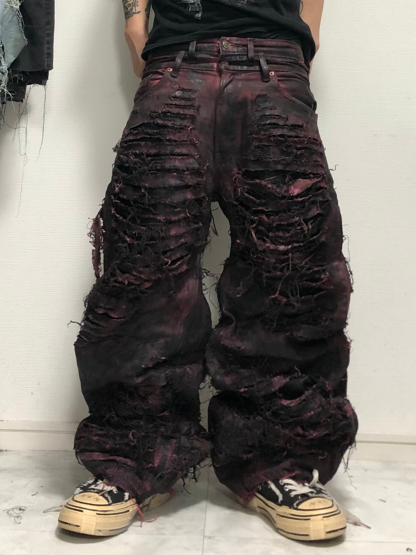virus denim pants