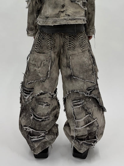 ERODED SHELL PANTS