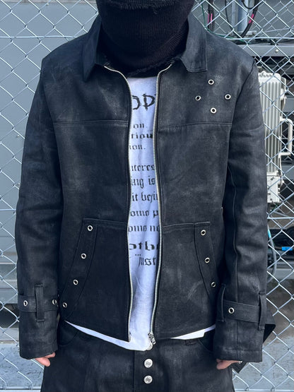 (受注) ERODE ZIP BLK JACKET