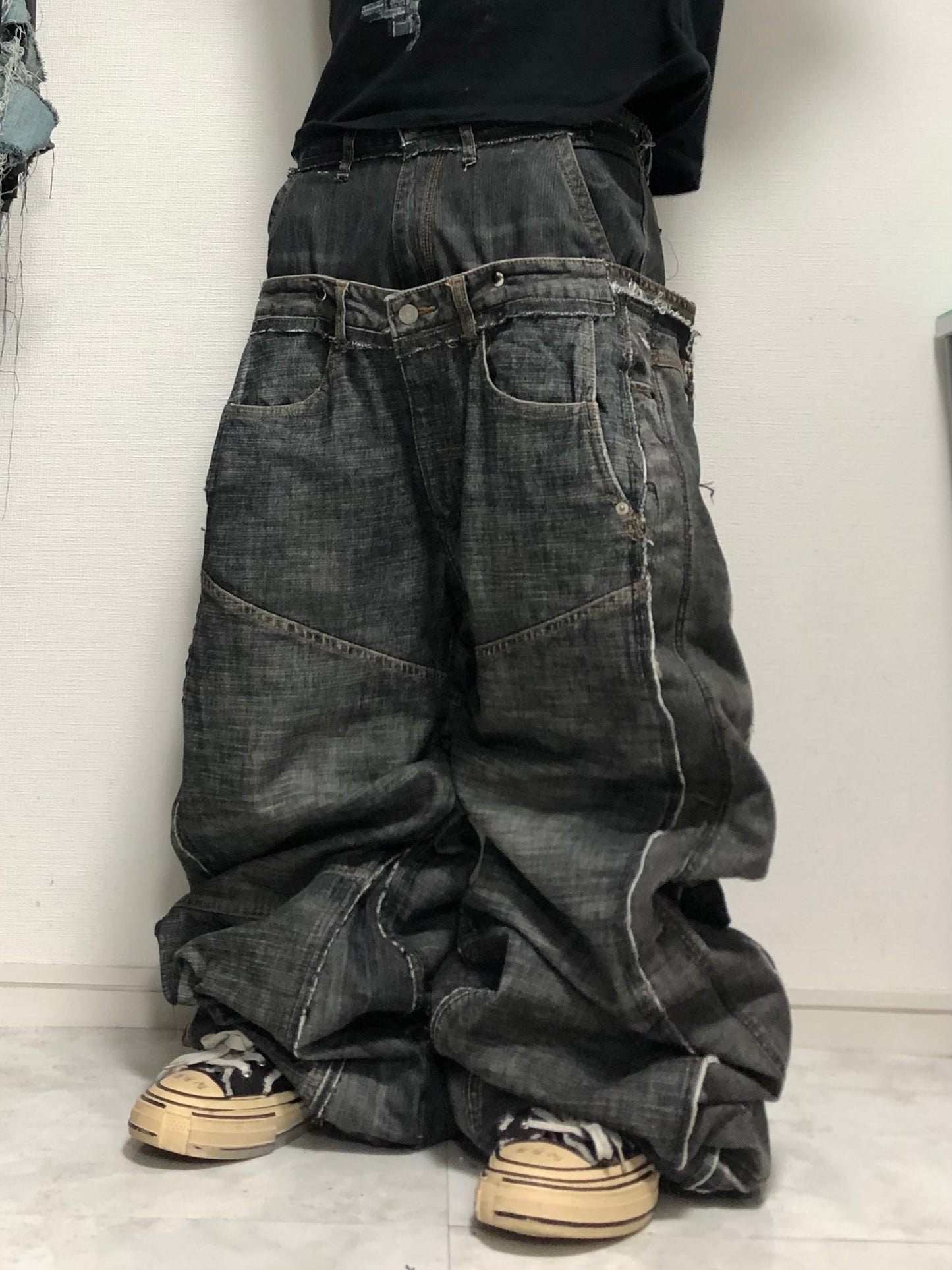 union stone denim pants