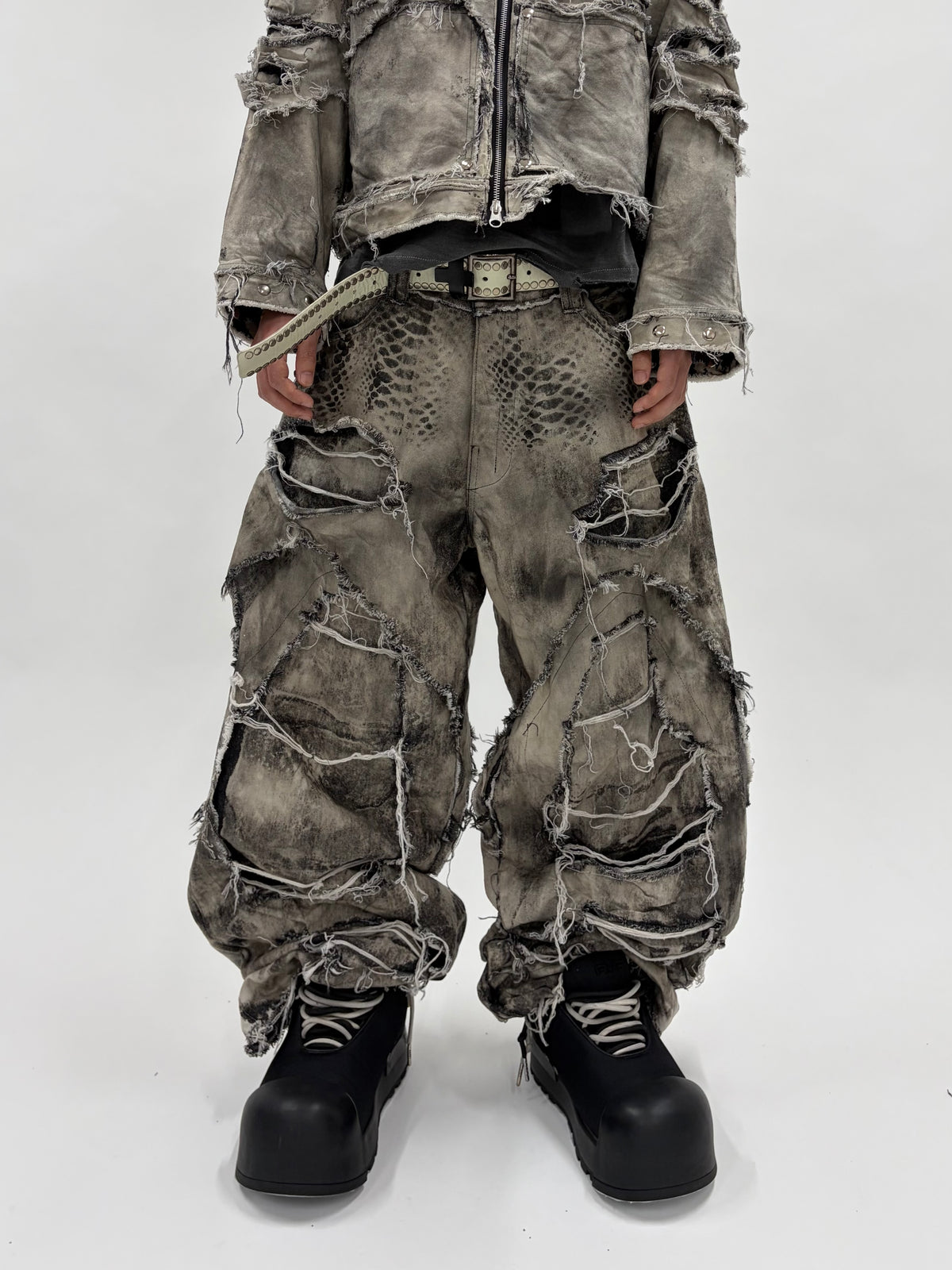 ERODED SHELL PANTS
