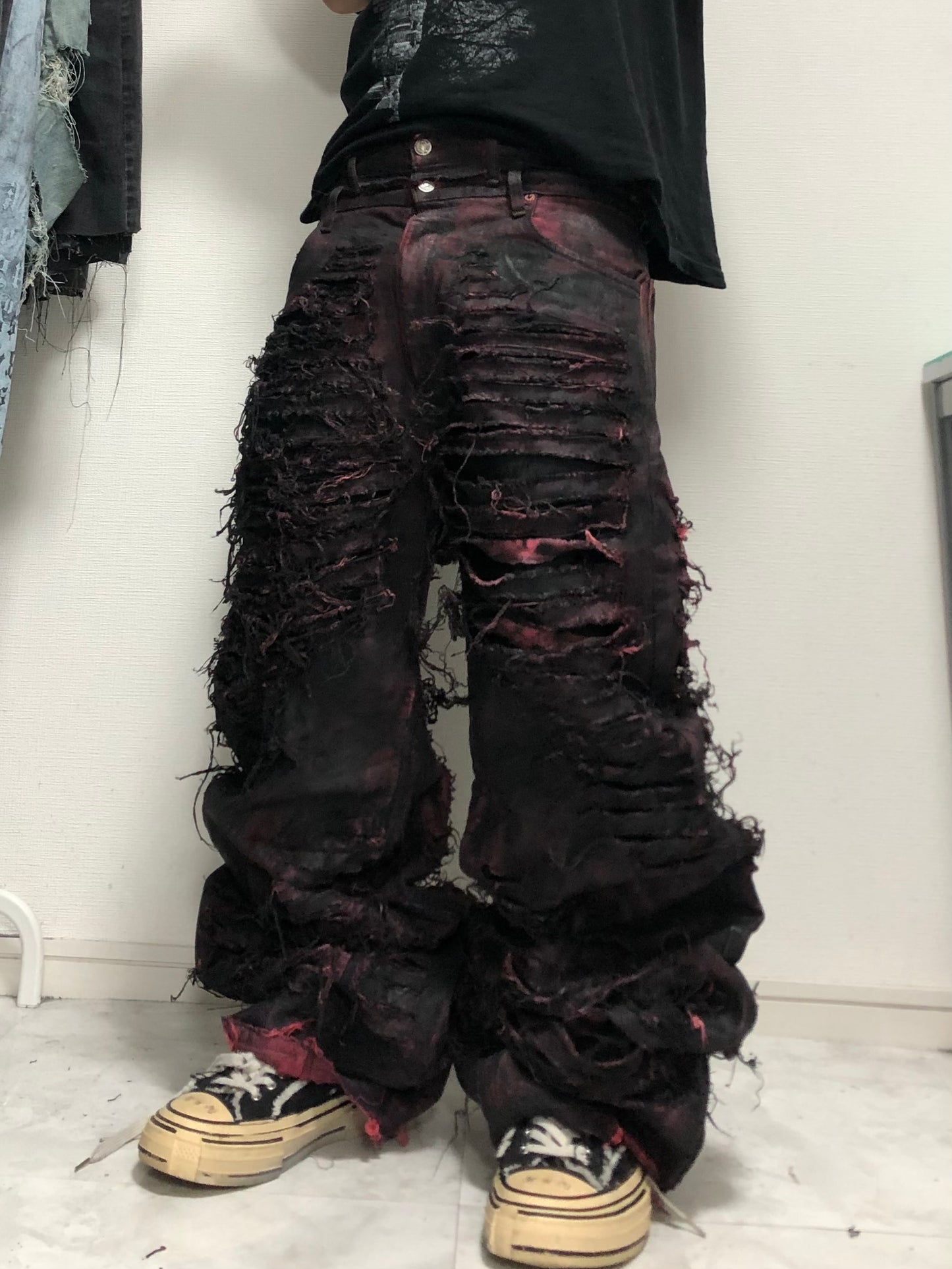 virus denim pants