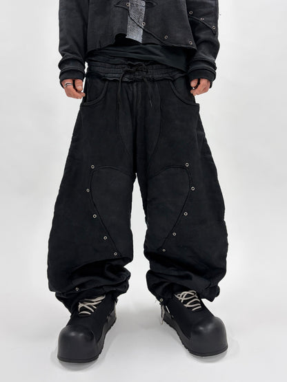 ERODED PANEL SWEAT PANTS