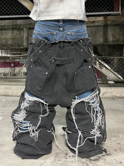 DOUBLE SKIN DENIM