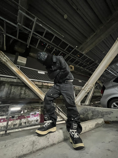 (受注) STRUCTURE PANEL TROUSERS