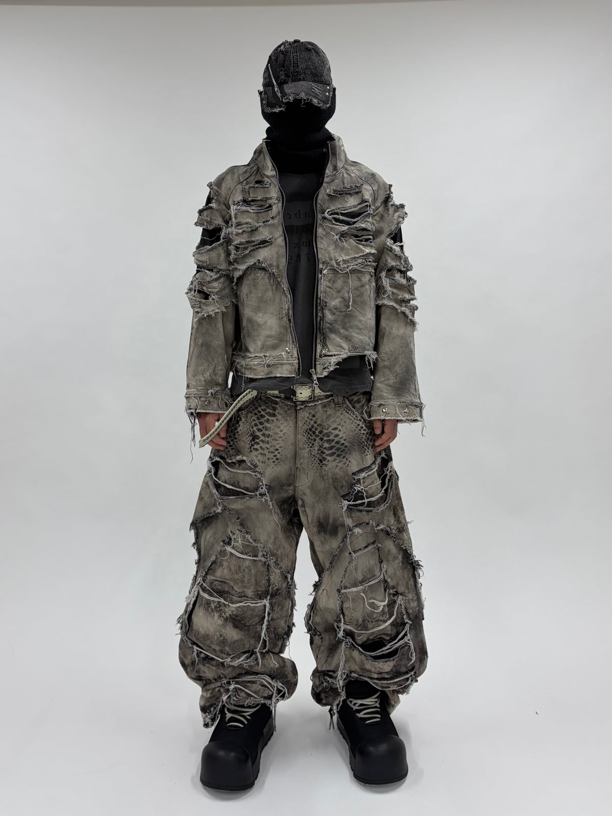ERODED SHELL PANTS