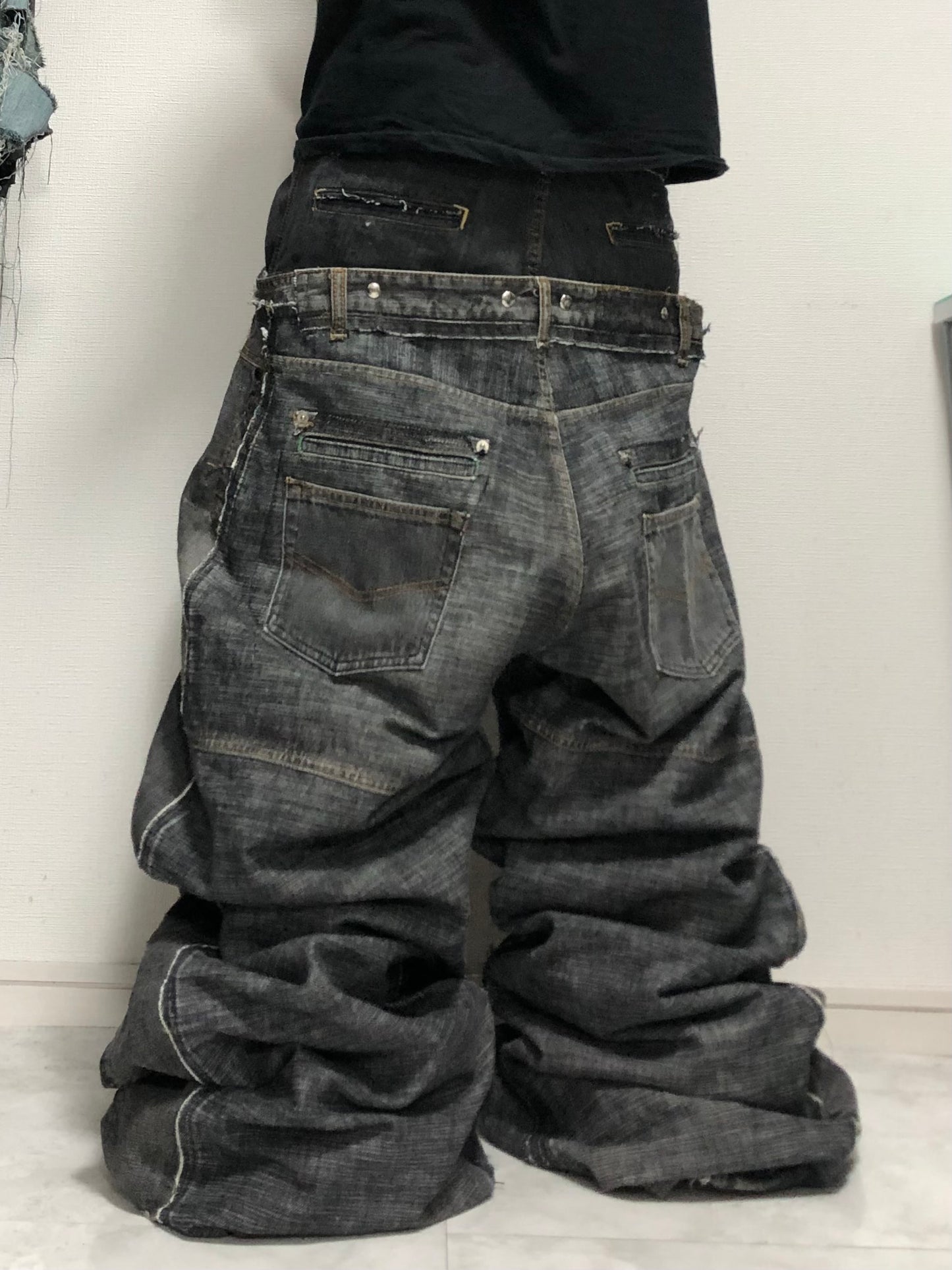 union stone denim pants