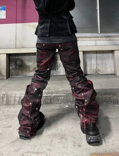 BLOOD STAIN DENIM