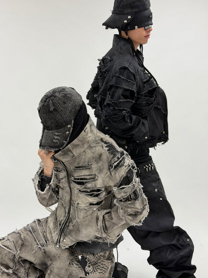 ERODED SHELL JACKET