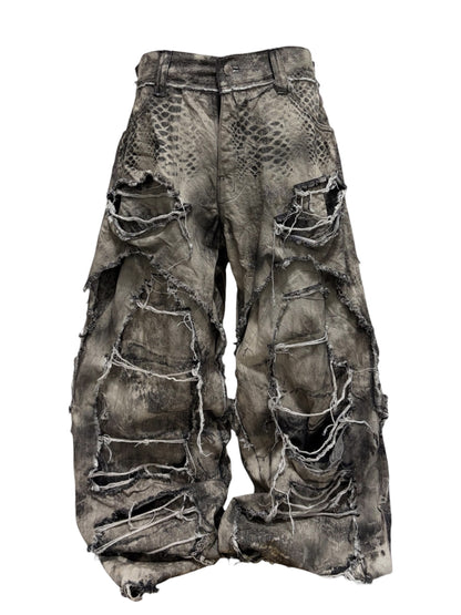 ERODED SHELL PANTS